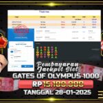 BUKTI JACKPOT SLOT GATES OF OLYMPUS 1000 TERPERCAYA DI INDONESIA TGL 28-01-2025