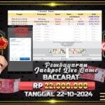 BUKTI JACKPOT PP LIVE SPEED BACCARAT A TERPERCAYA DI INDONESIA TGL 22-01-2025